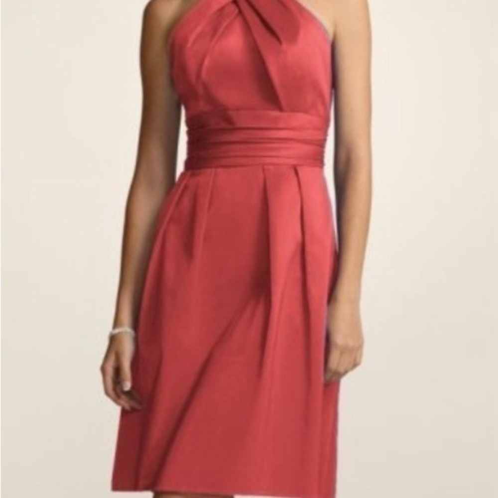 David's Bridal Guava Dress, worn once, dry cleaned